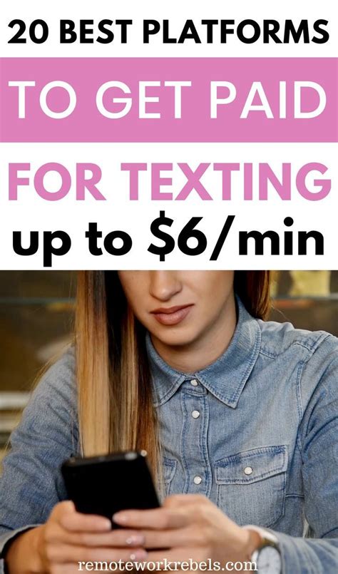 Get Paid to Text: 23 Best Platforms 2024 (Up to。